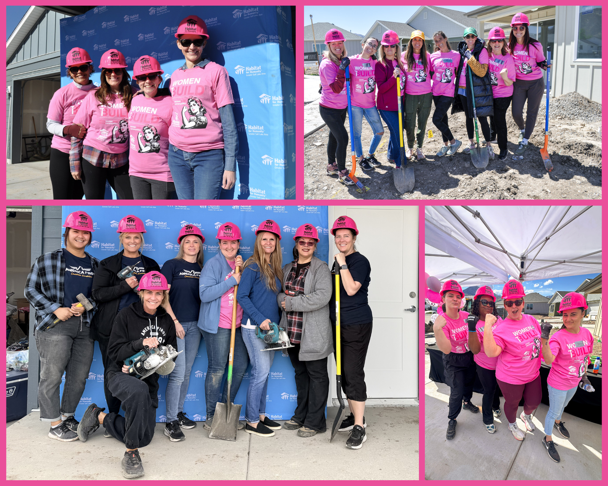 Women Build Mail Chimp Collage