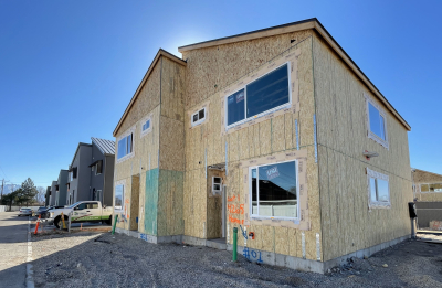 Picture of a home under construction