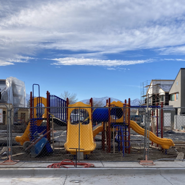 Picture of a playground structure.